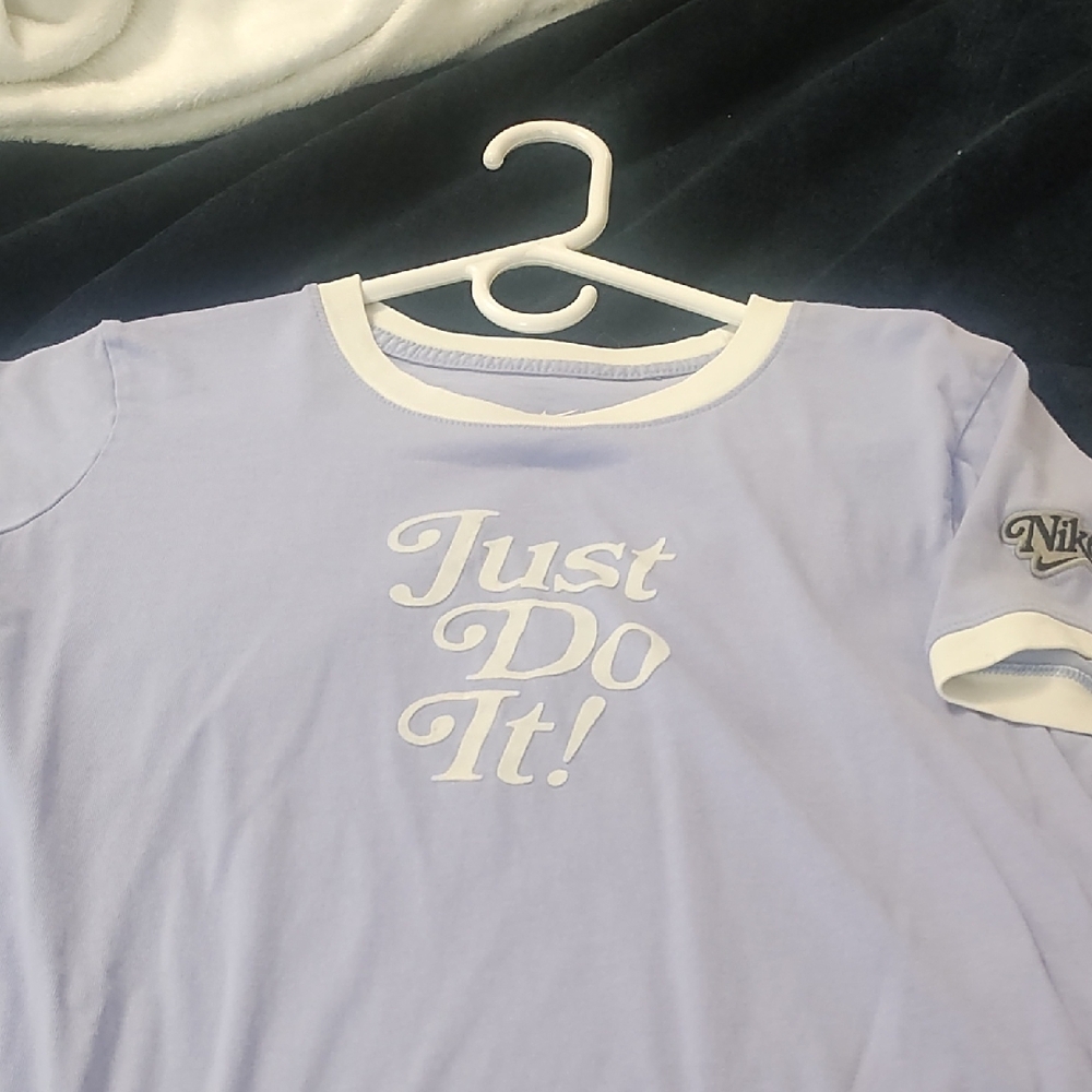 Nike Lavender Tee with White Accents